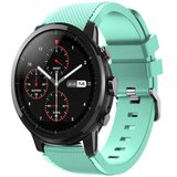 Curea ceas Smartwatch Samsung Galaxy Watch 46mm, Samsung Watch Gear S3, iUni 22 mm Silicon Light Blu